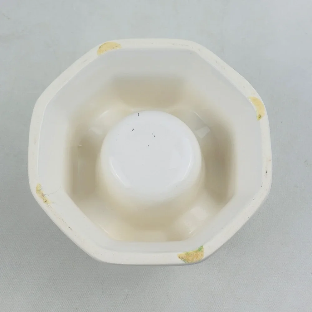 Pfaltzgraff Heritage White Potpourri Butter‎ Sauce Warmer Melter Stand Only